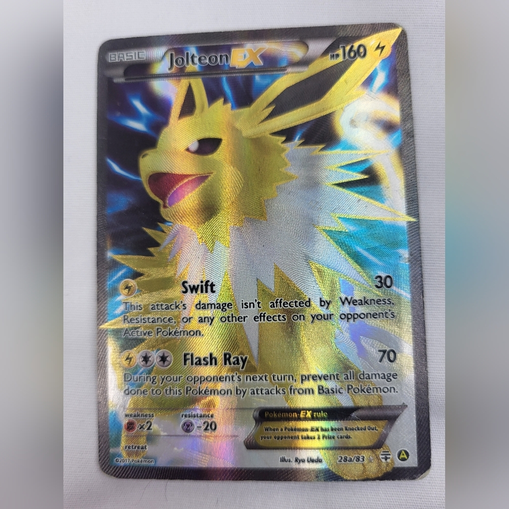 Pokemon Jolteon Ex Full Art 28a/83